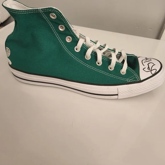 Larry Bird Signed Converse All-Star Shoe (JSA & Bird COA) - Picture 2 of 6